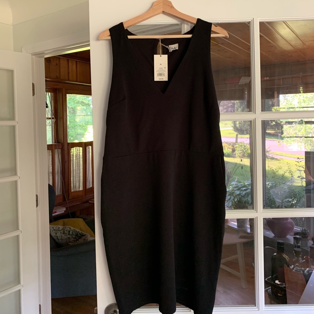 Black Dress with Pockets